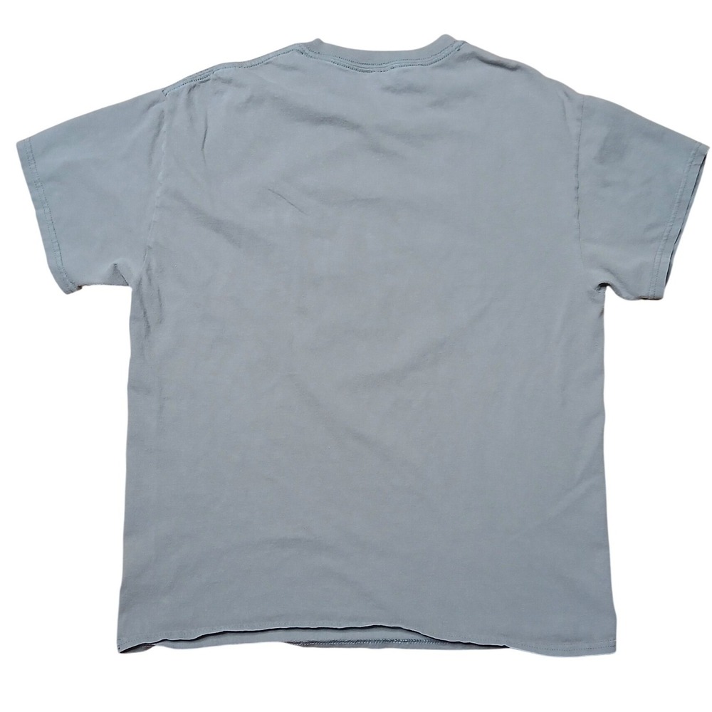 Gildan Dr Pepper T-Shirt Mens Medium Grey Arcade Game 8-Bit Retro Graphic Tee - Picture 4 of 4